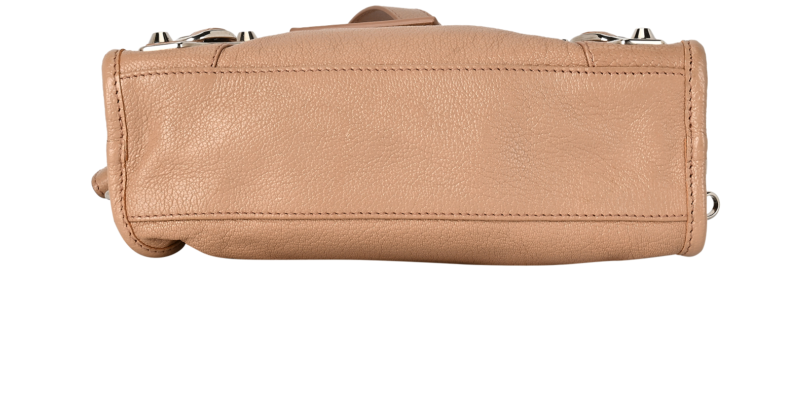 Mini City, &pound;995, Handbags, Beige/Pink, Leather, Top view